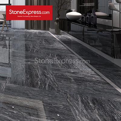 Plato Grey Marble Tiles Zb201, Tile And Stone Express